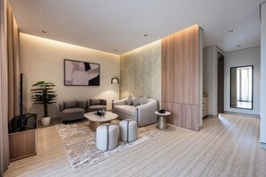 Luxury Apartment | Living area - Locanda Homes by Jareed (Riyadh)