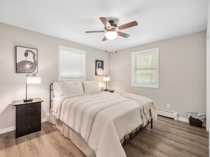 2 bedrooms, free WiFi, bed sheets -  Boater-Friendly Retreat Home, 2 Blocks from Chain O' Lakes Public Boat Landing (Waupaca)