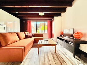 Living area - Family duplex with terrace in Nieuwpoort (Nieuwpoort)