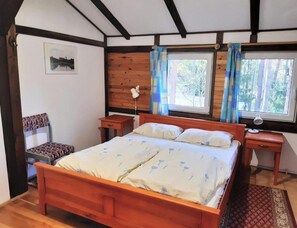 ハウス | 6 室のベッドルーム、アイロン / アイロン台、客室ごとに異なるインテリア、ベッドシーツ
