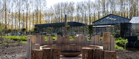 Overnatningsstedets område