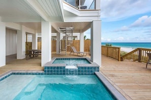 Pool - Gulf-Front Luxury Home with Private Pool, Beach Access & Bikes! (Panama City Beach)