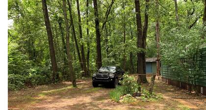 Cozy 1-bedroom manufactured home with cabin vibe in adorable Glenwood with AC