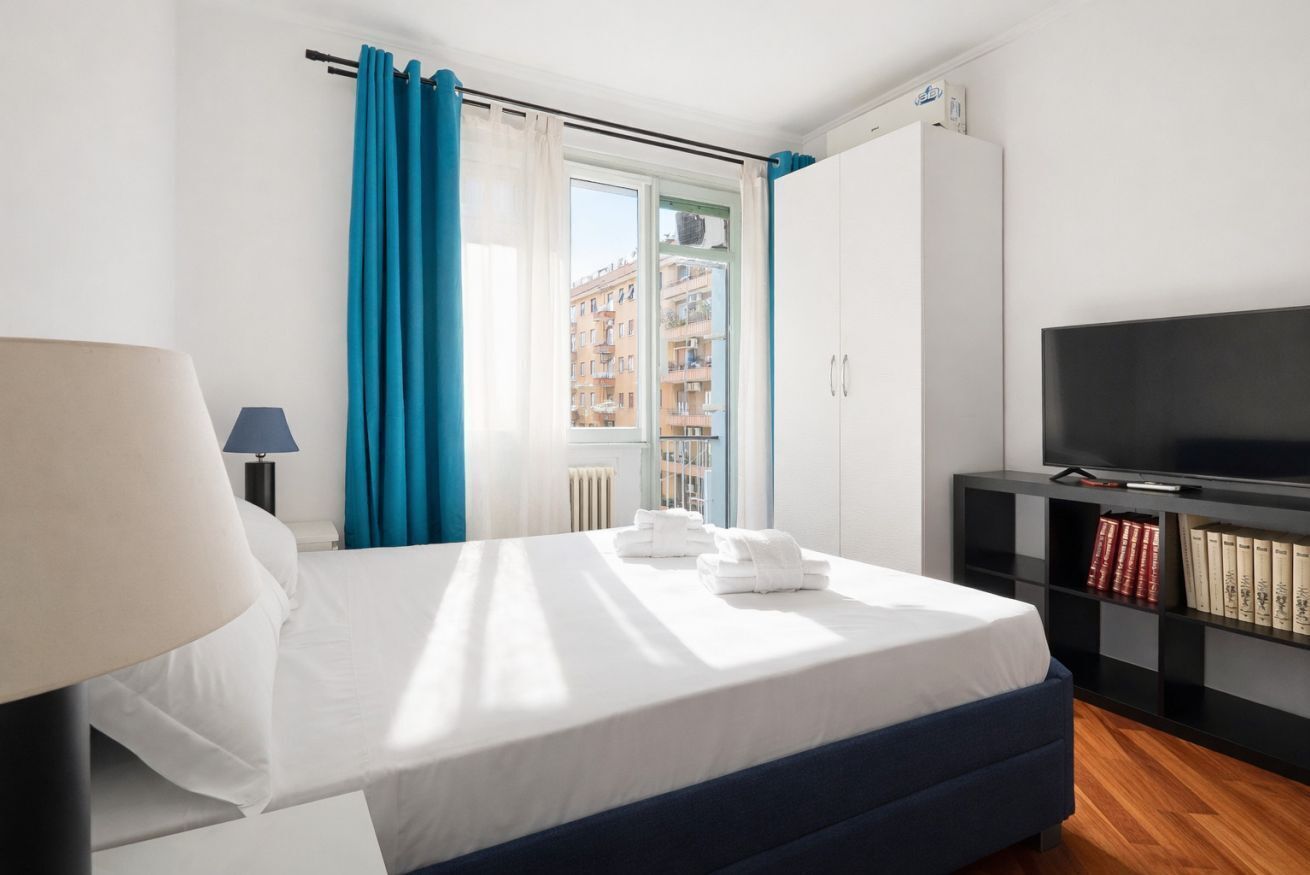 Desk, iron/ironing board, travel cot, free WiFi