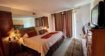 Cozy Boho Condo • 2 Beds • 1 Bathroom • 15 min from Downtown, Riverwalk, Pearl