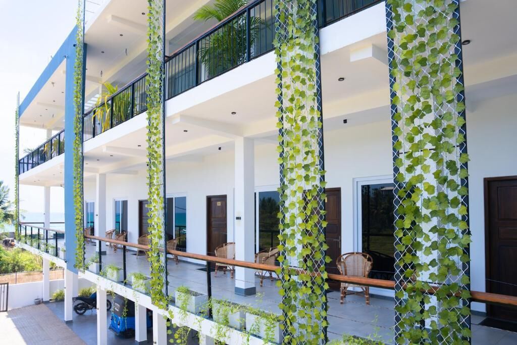 Deluxe Double Room, Balcony, Ocean View | Terrace/patio