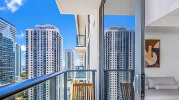 Condo, Balcony, City View | Property grounds