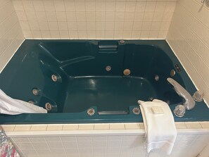 Bathroom - Hotel Room with 2 queen beds, sitting area, deck and large 2 person Jacuzzi tub (The Forks)