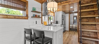 Adorable 1 bedroom tiny home w/ loft situated on 156 acres in Shelbyville, TN
