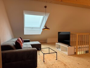 Smart TV, books, music library, stereo - Gamsfels Balbina gallery apartment (Langen bei Bregenz)