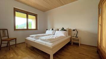 Desk, iron/ironing board, travel cot, free WiFi