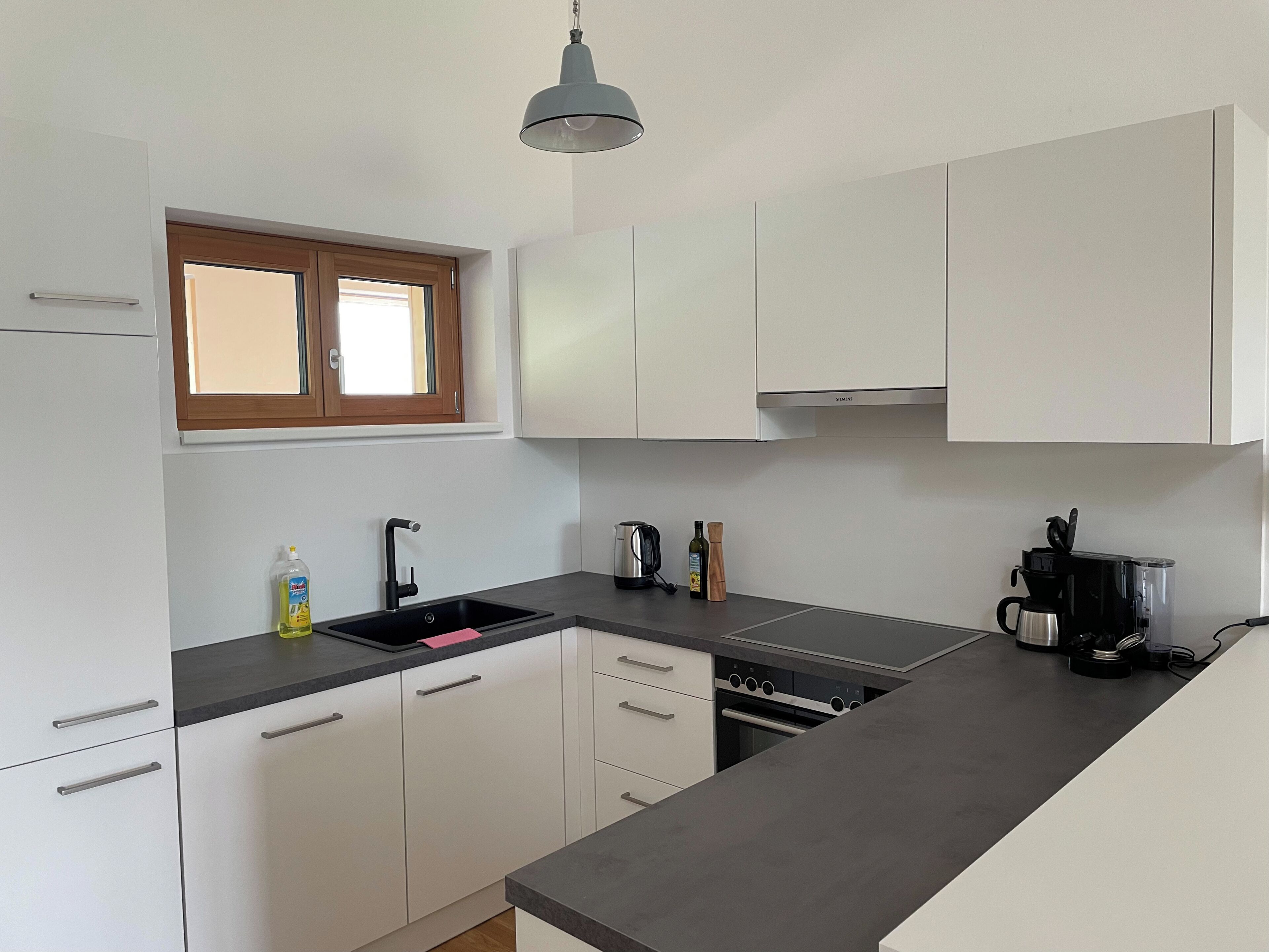 Kühlschrank, Ofen, Herdplatte, Geschirrspüler