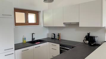 Kühlschrank, Ofen, Herdplatte, Geschirrspüler