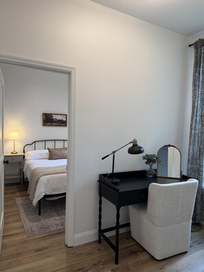 Desk, iron/ironing board, free WiFi, bed sheets