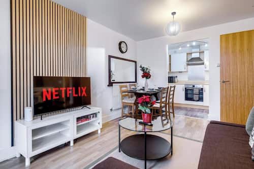 Apartment, 2 Schlafzimmer, barrierefrei | Wohnzimmer