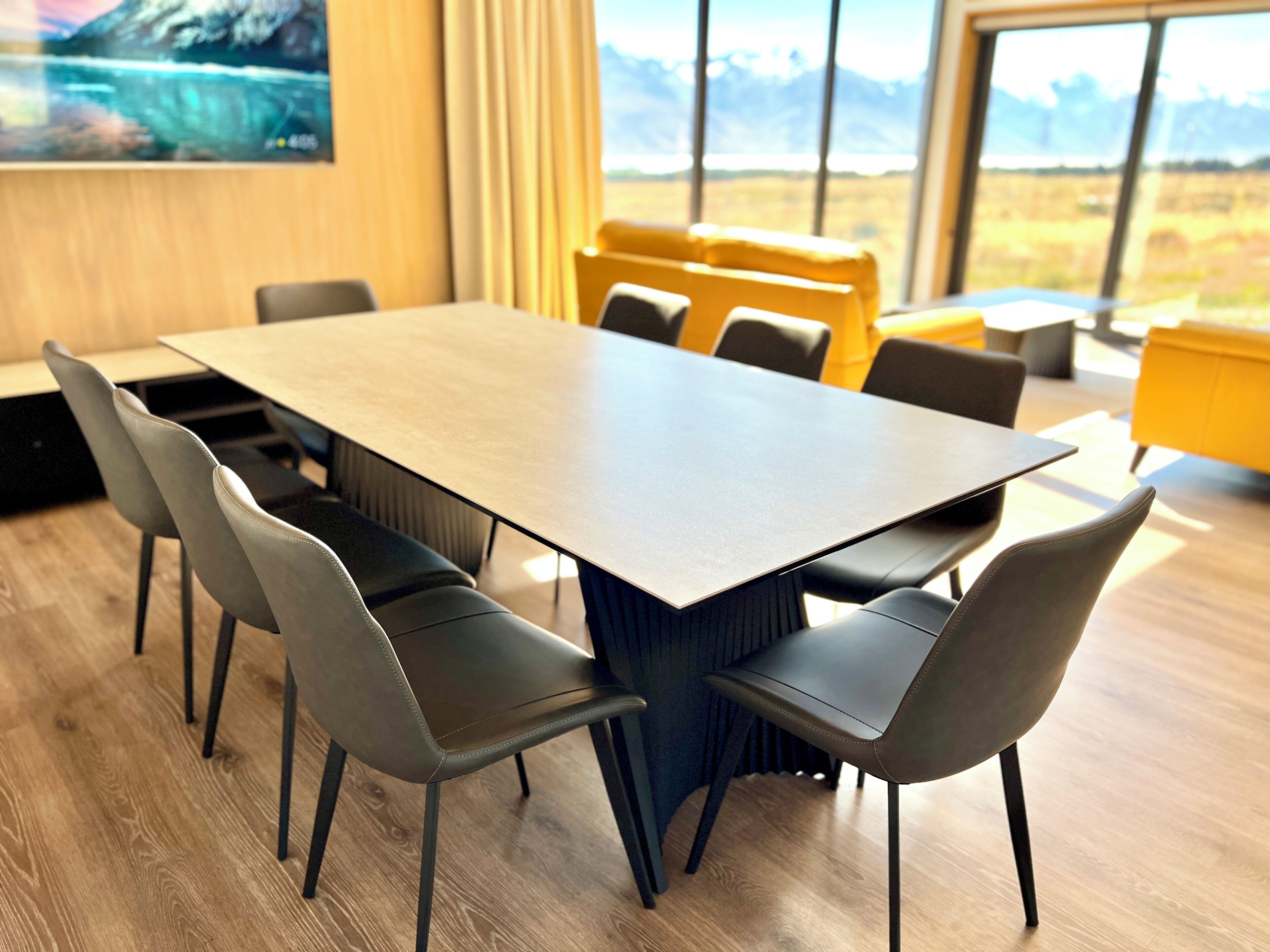 Luxe bungalow, 3 slaapkamers, uitzicht op meer | Dineren