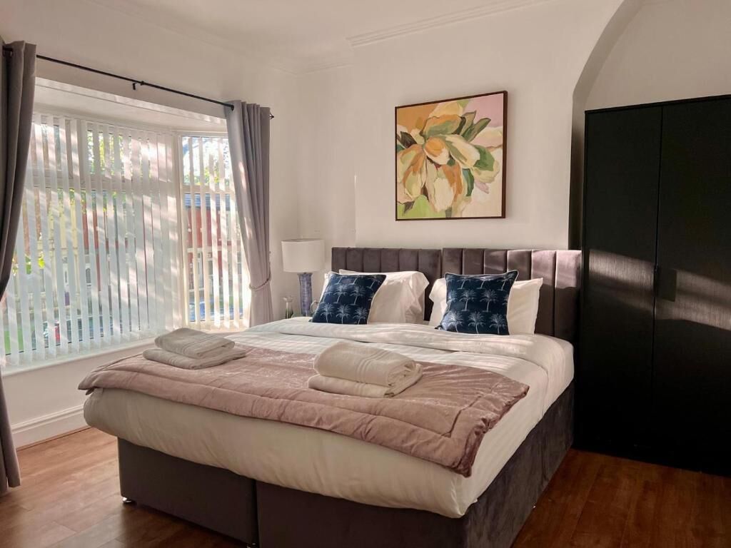 Blackout curtains, iron/ironing board, free WiFi