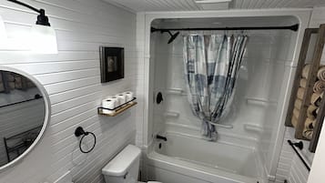 Towels, soap, toilet paper