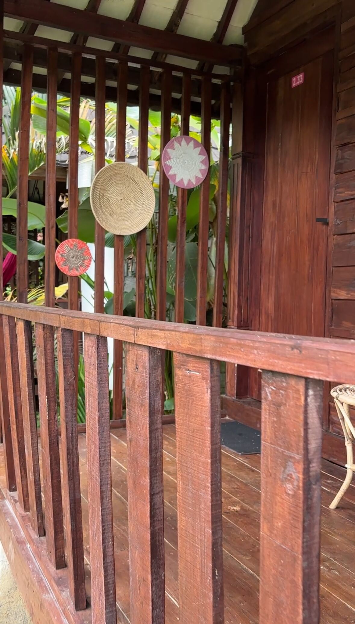 Habitación, patio, vista al río | Terraza o patio