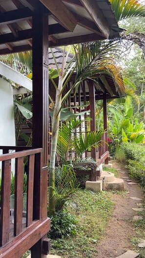 Fachada de la propiedad