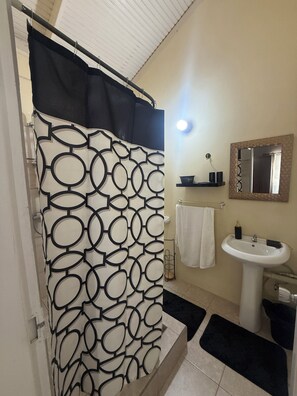 Bathroom - Roystonia Suites-Modern, secure and comfortable (Couva)