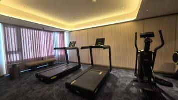 Basic Double Room, City View | Gym