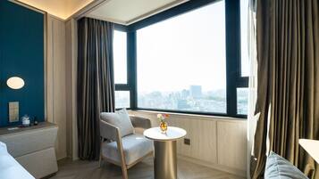 Basic Double Room, City View | Memory foam beds, WiFi (free), bed sheets