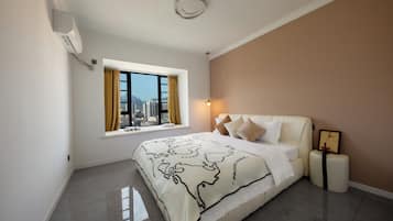 Appartamento Comfort, 3 camere da letto, cucina, vista montagna | Biancheria da letto di alta qualità, Wi-Fi gratuito, lenzuola