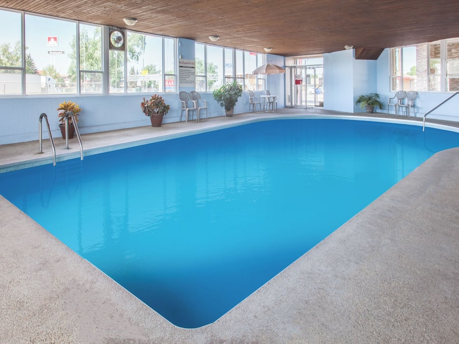 Una piscina techada