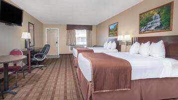 Economy Room | Desk, blackout drapes, iron/ironing board, free WiFi