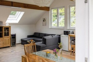 TV, caminetto