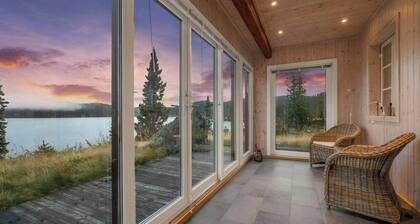 luxury wilderness escape with private water front