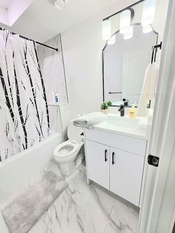 Towels, soap, toilet paper. Bethel Haven- Studio Suite NE Edmonton
