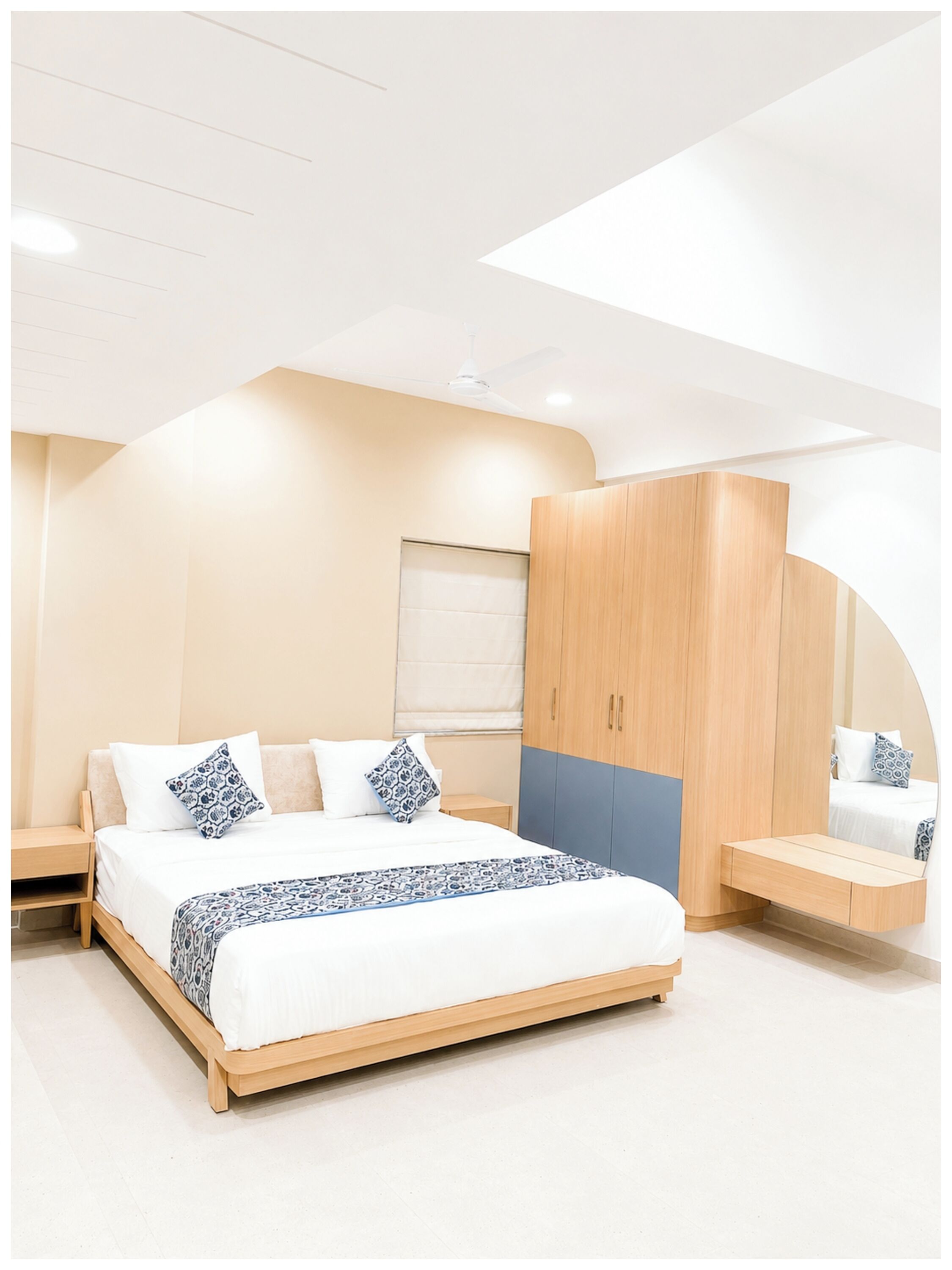Deluxe tweepersoonskamer, airconditioning | Hypoallergeen beddengoed, een bureau, geluiddichte muren, gratis wifi