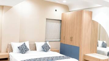 Ropa de cama hipoalergénica, escritorio, sistema de insonorización