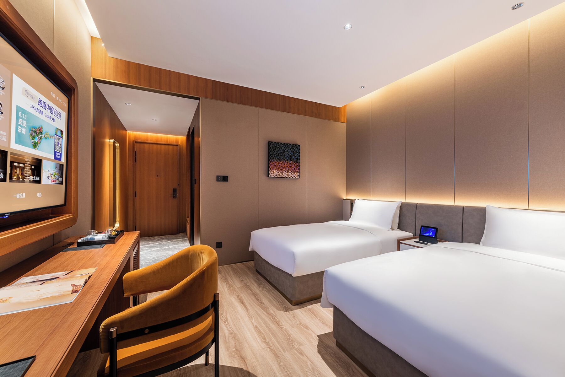 Superior Twin Room, City View | Blackout drapes, soundproofing, iron/ironing board, free WiFi