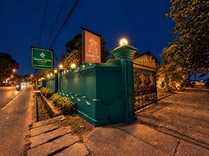 Entrada de l'allotjament