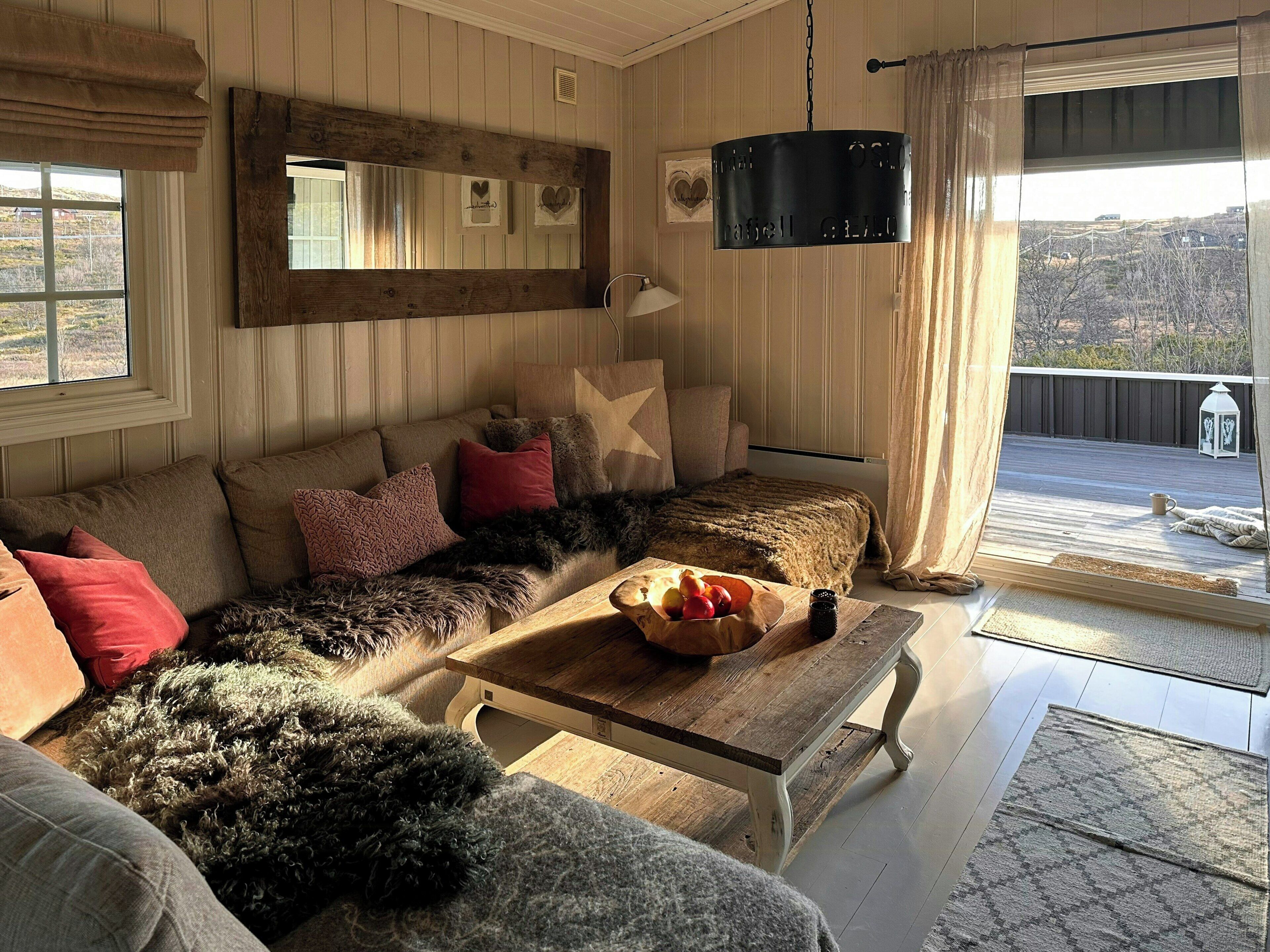 Fernseher, Kamin