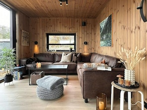 TV, fireplace - Cabin in peace and quiet in the mountains (Stryn)
