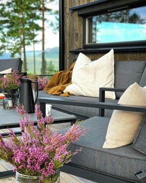 Property grounds - Spacious mountain cabin with view in Nissedal (Treungen)