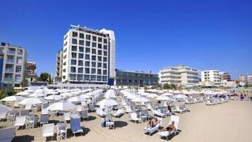 Private beach nearby, beach towels