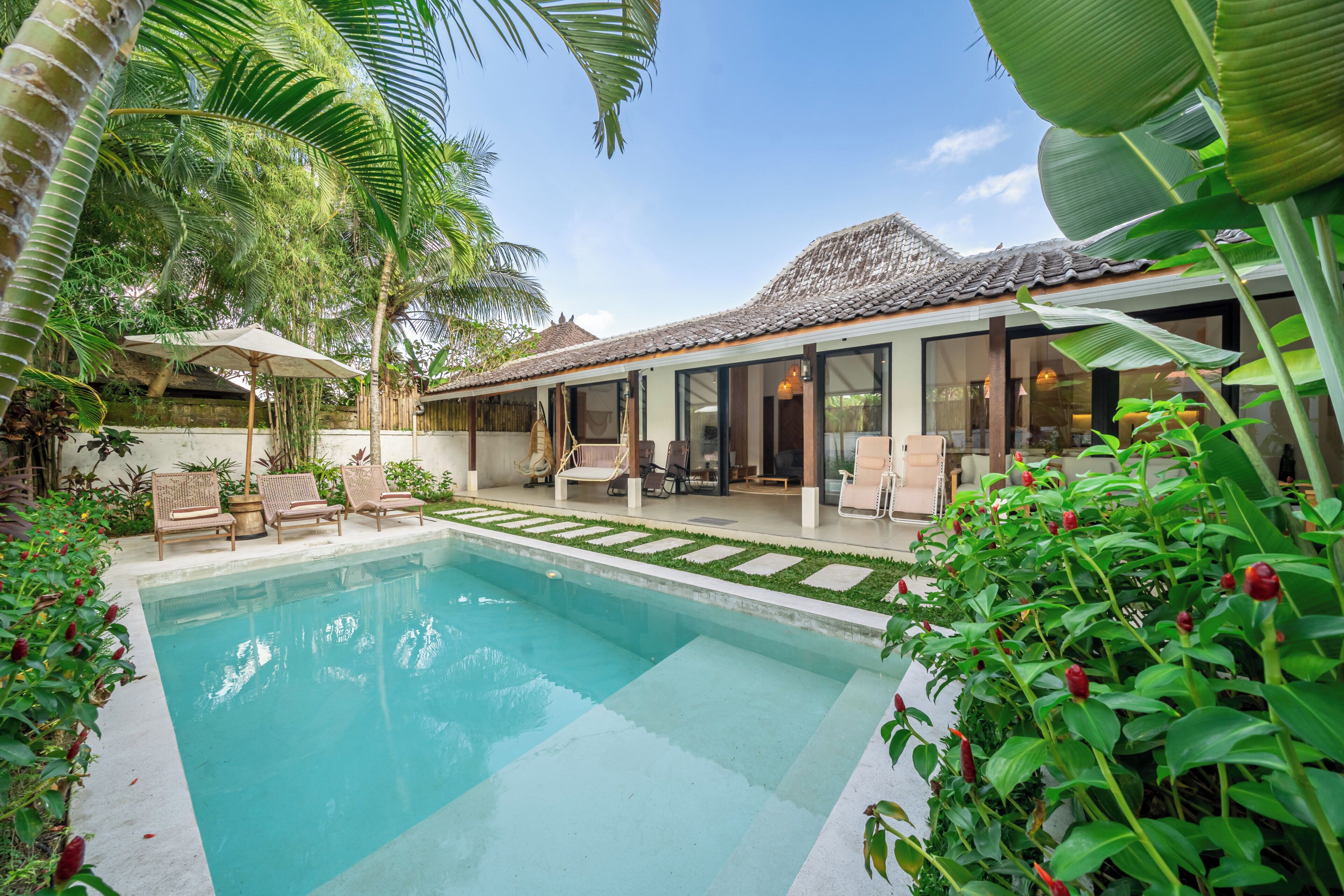Vila Premium, pemandangan kolam renang | Pemandangan dari kamar