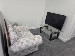 TV, fireplace - The Blessed Family Home-2Bed rooms 2washrooms (Edmonton)