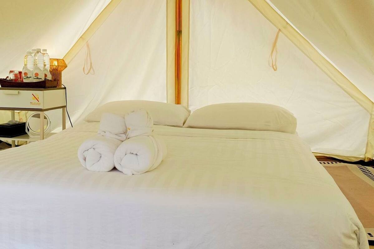 Starlight Tent | Free WiFi, bed sheets