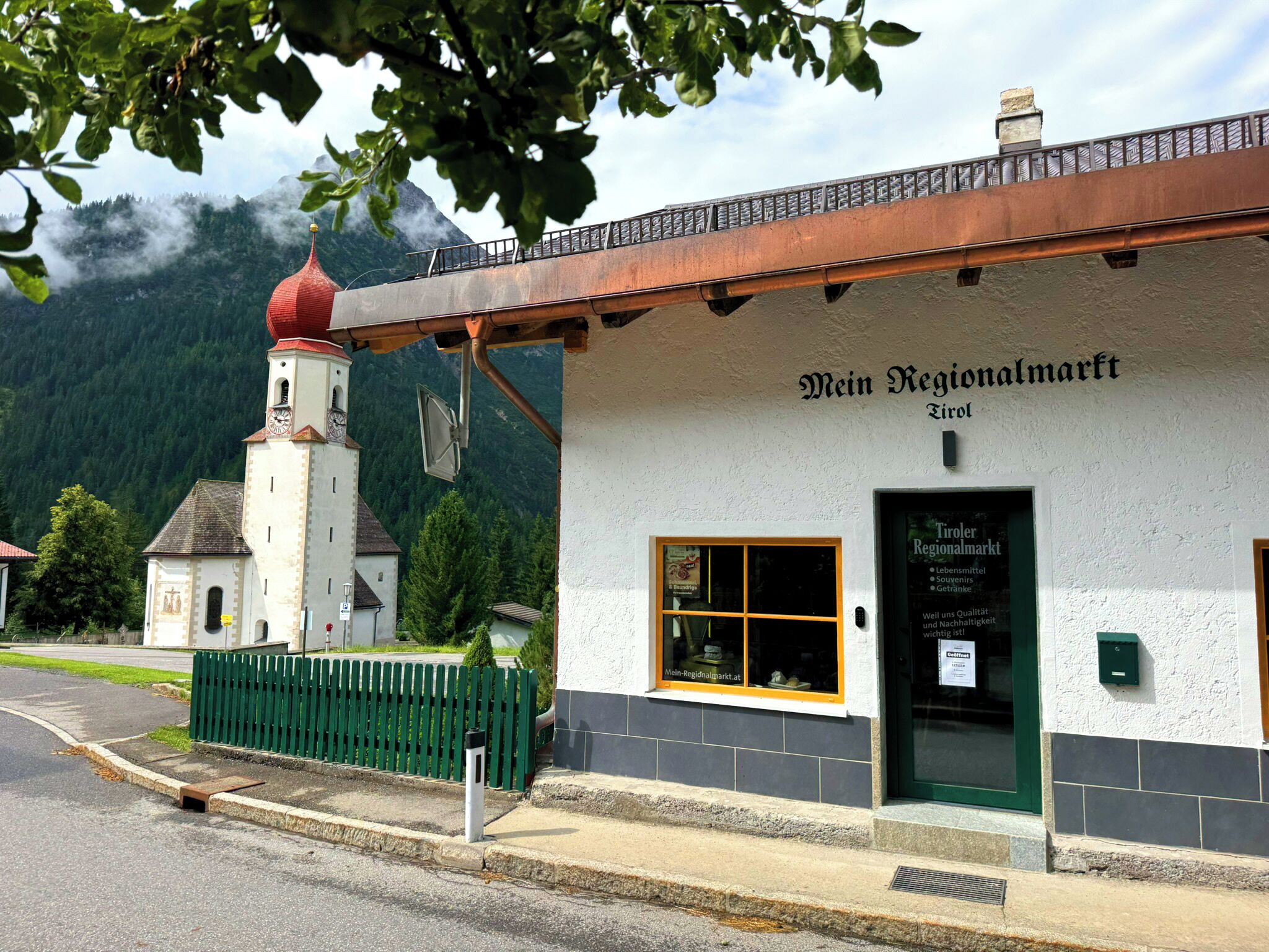 Fassade der Unterkunft