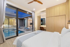 Iron/ironing board, WiFi, bed sheets - Luxury 3BR Private Pool Villa Near Fisherman’s Village Koh Samui Sleeps 6 (Surat Thani)
