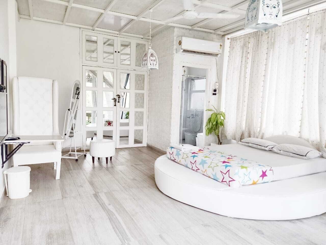 Luxury Double Room, Garden View | Premium bedding, down duvets, memory-foam beds, blackout curtains