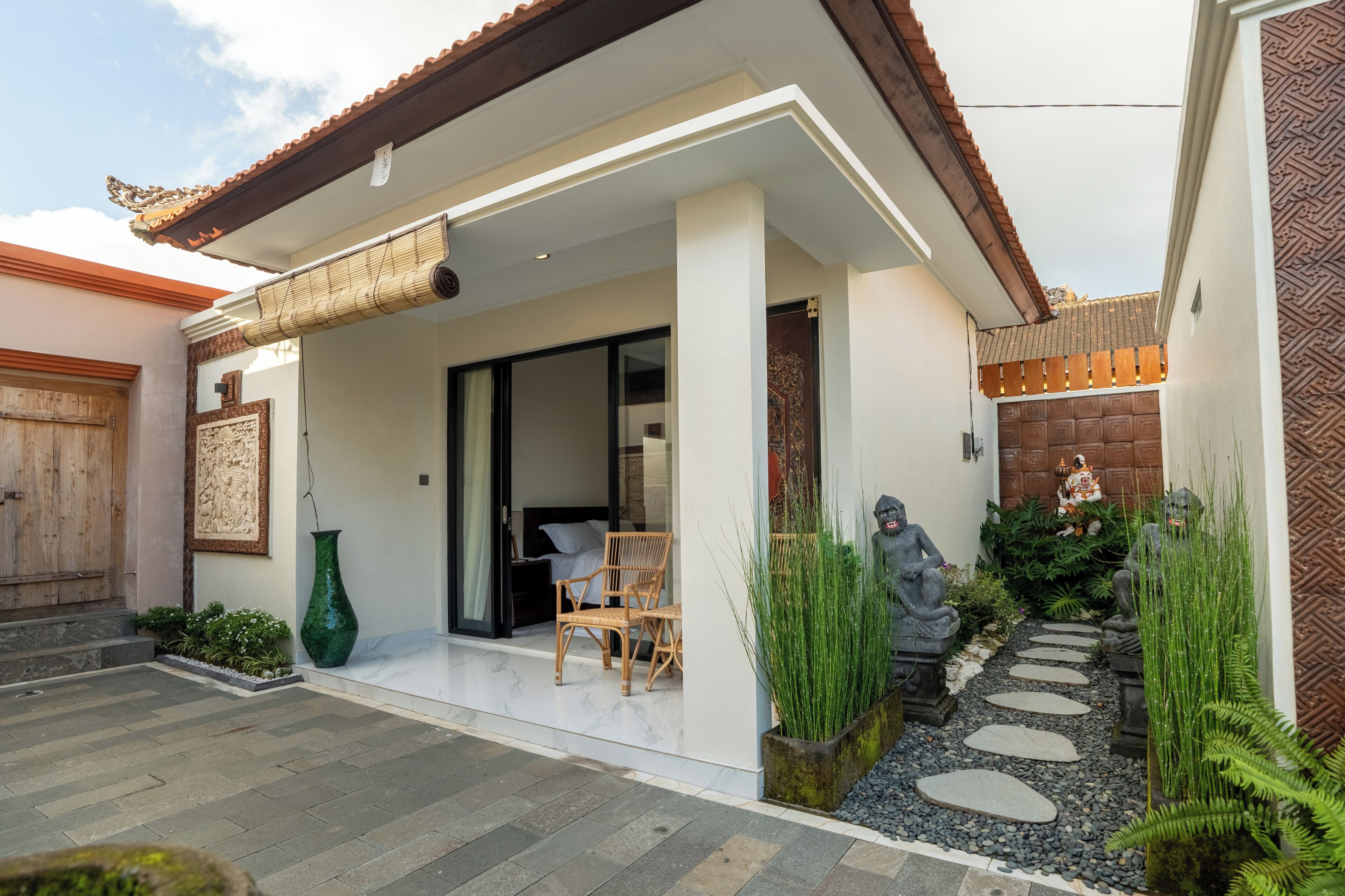 Villa – deluxe, 3 soverom, bassengutsikt | Utvendig detalj