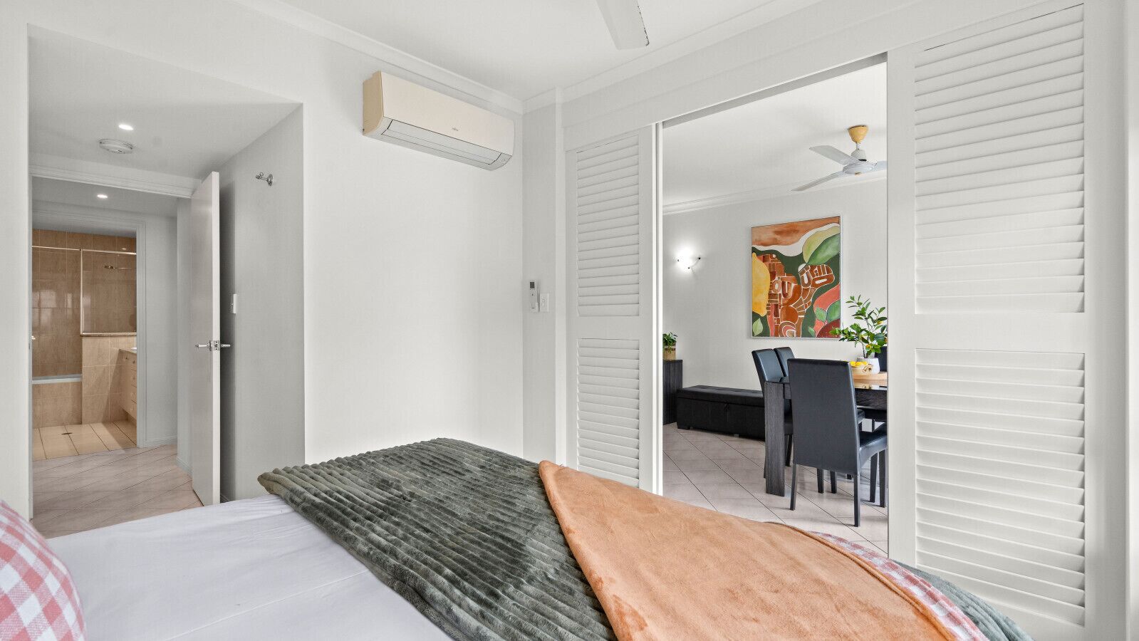 1 bedroom, iron/ironing board, travel crib, WiFi