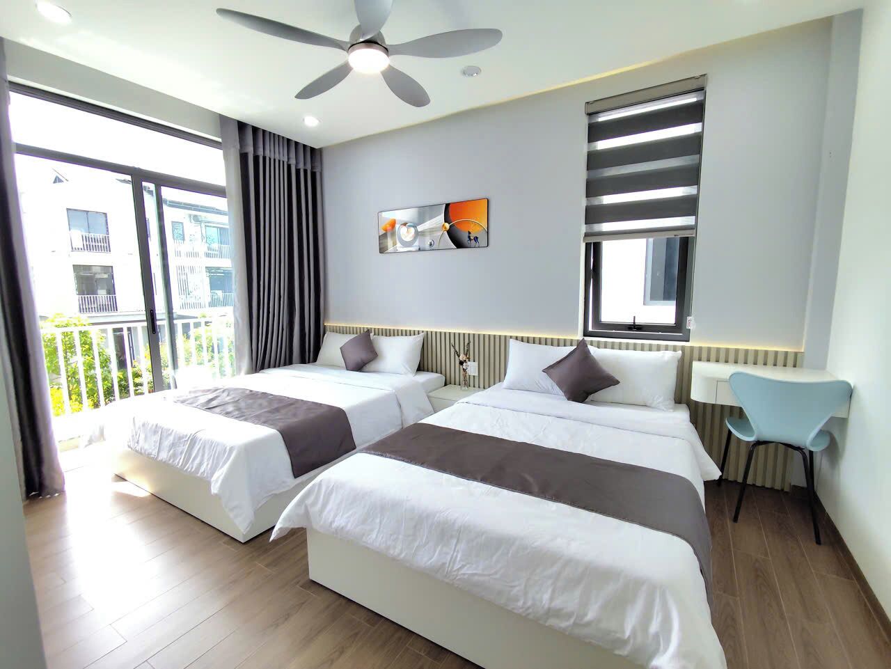 Family Double or Twin Room, Balcony